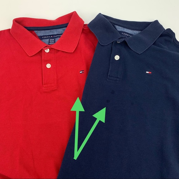 Tommy Hilfiger Polo Shirts Bundle of 3 Size 12-14 - Picture 6 of 6